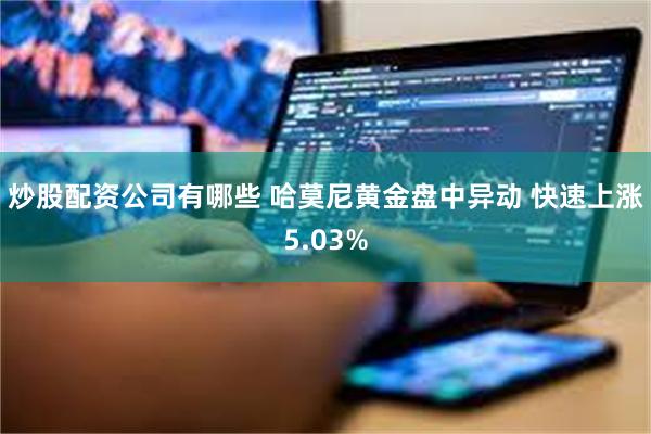 炒股配资公司有哪些 哈莫尼黄金盘中异动 快速上涨5.03%