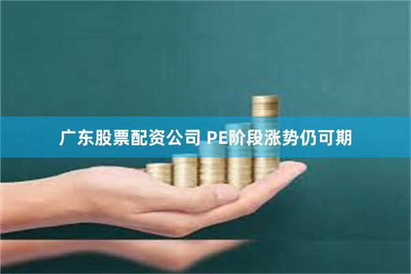 广东股票配资公司 PE阶段涨势仍可期